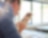  Man examines soil samples using a magnifying glass