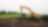 Graafmachine in het weiland