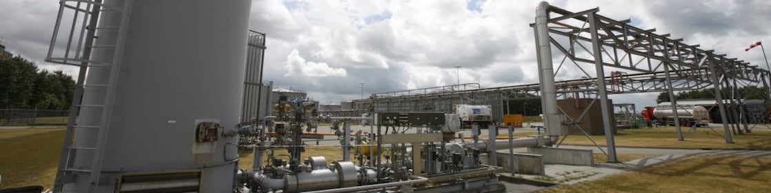 Aardgas productie locatie